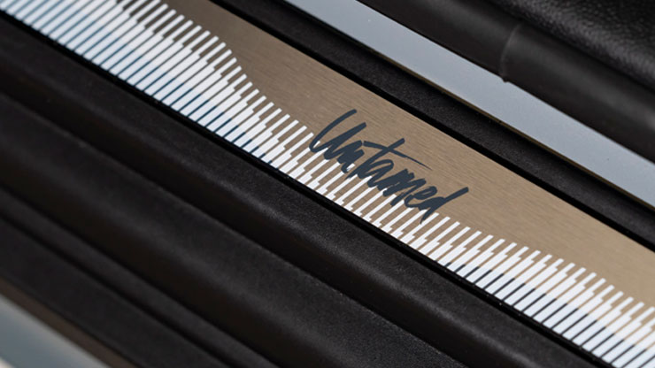 MINI Crossover Untamed Edition – ドア・シルのスタイリング